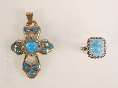 Emaux de Limoges
Lot de bijoux en émail de...