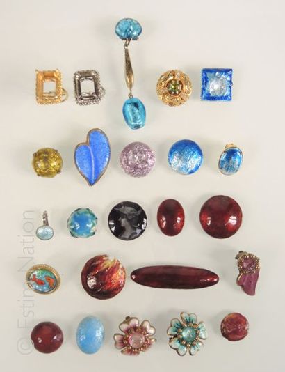Emaux de Limoges
Lot de diverses pièces en...