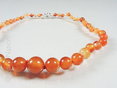 COLLIER CORNALINE
Collier en chute composé...