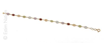 BRACELET PIERRES FINES
Bracelet articulé...