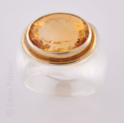 BAGUE CRISTAL CITRINE
Bague en cristal de...