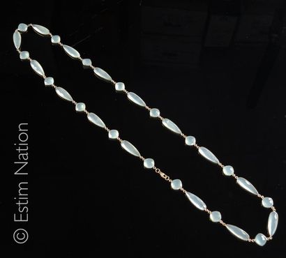 SAUTOIR CALCEDOINES
Sautoir en argent doré...
