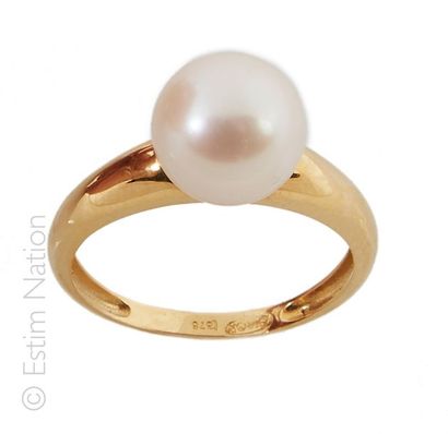 BAGUE PERLE DE CULTURE
Bague en or jaune...
