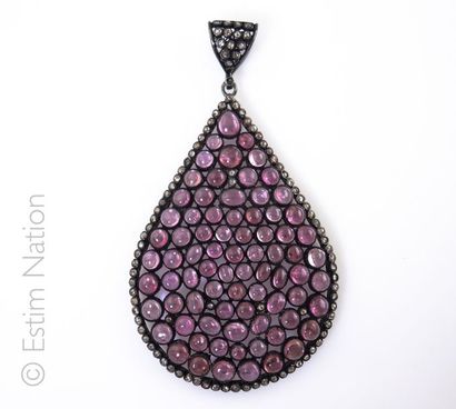 PENDENTIF TOURMALINES
Pendentif en argent...