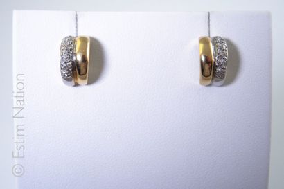 BOUCLES D'OREILLES DIAMANTS
Paire de boucles...