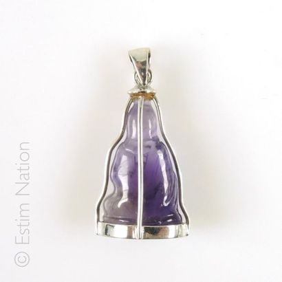 PENDENTIF ''BUDDHA''
Pendentif en or gris...