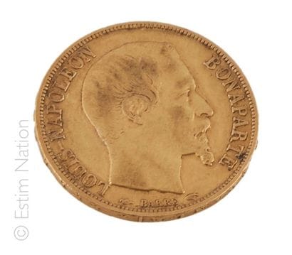 20 FRANCS OR - NAPOLEON
Pièce de 20 francs...