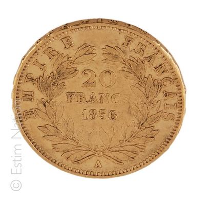 20 FRANCS OR - NAPOLEON
Pièce de 20 francs...
