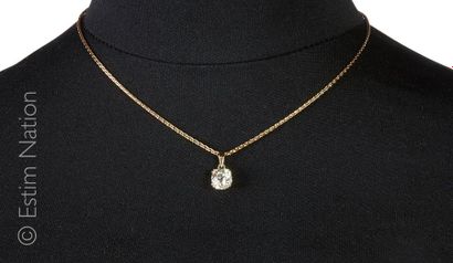 COLLIER OR ET PENDENTIF DIAMANT
Ensemble...