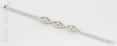 Bracelet diamants
Bracelet en or gris 18K...
