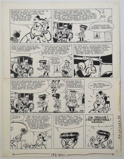 GREG (1931-1999)


Planche originale de BD...