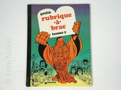 GOTLIB, Marcel.


rubrique-à-brac. Taume...