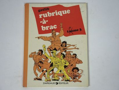 GOTLIB, Marcel.


rubrique-à-brac. Taume...