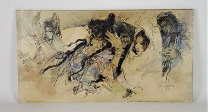 Jean-Gaston MANTEL (1914-1995)
Danseuses...