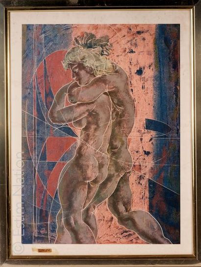 TABLEAUX
Composition abstraite.

Huile sur...
