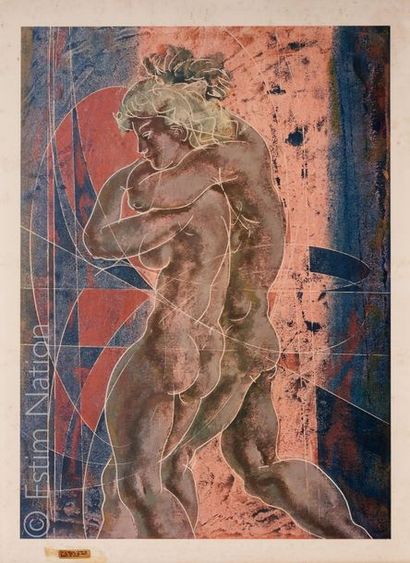 TABLEAUX
Composition abstraite.

Huile sur...