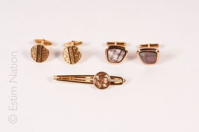 BOUTONS DE MANCHETTE
Ensemble pour homme...