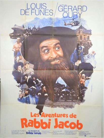 RABBI JACOB
Affiche de cinéma. Dimensions:...