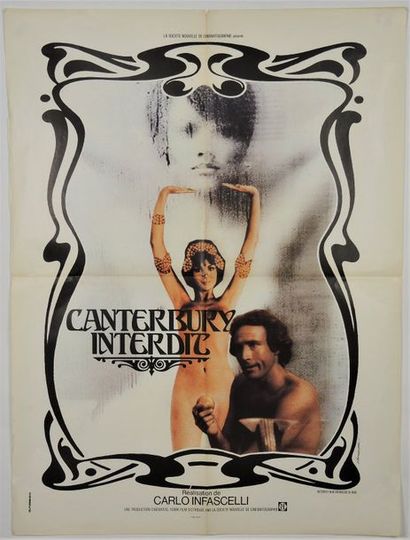 CANTERBURY INTERDIT
Affiche de cinéma. Dimensions:...