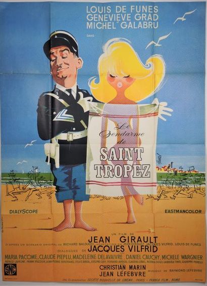 LE GENDARME DE SAINT TROPEZ
Affiche de cinéma....