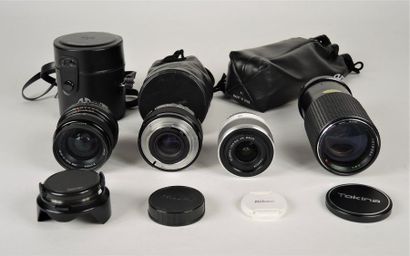 ACCESSOIRES PHOTOGRAPHIQUES
Ensemble d'objectifs:...