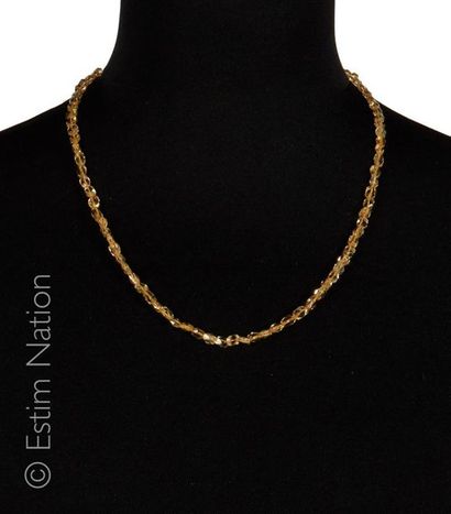 COLLIER CITRINE Collier composé de perles...