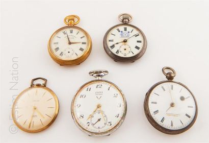 Fort lot de montres diverses (bracelet, gousset)...