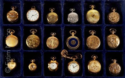 Fort lot de montres diverses (bracelet, gousset)...