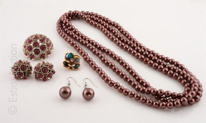 BIJOUX FANTAISIE
Lot de bijoux fantaisie...