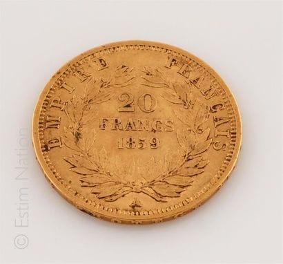 PIECE DE 20 FRANCS OR 
Pièce de 20 Francs...