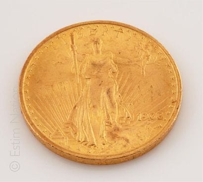 20 Dollars or
Pièce de 20 dollars or 