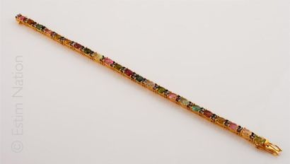 BRACELET TOURMALINES TOPAZES
Bracelet articulé...