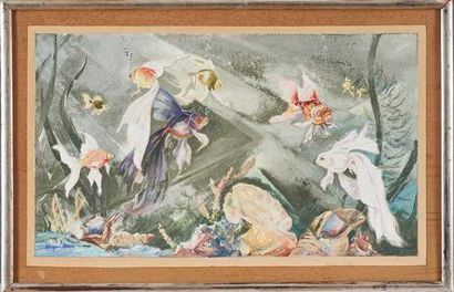 Jacques LEHMANN dit Jacques NAM (1881-1974)
Poissons...