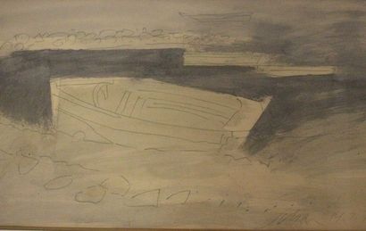Ecole Moderne (XXe siècle)
Etude de barque,...