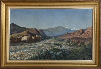 Antoine PELLEJA (1993)
Vue de village marocain...