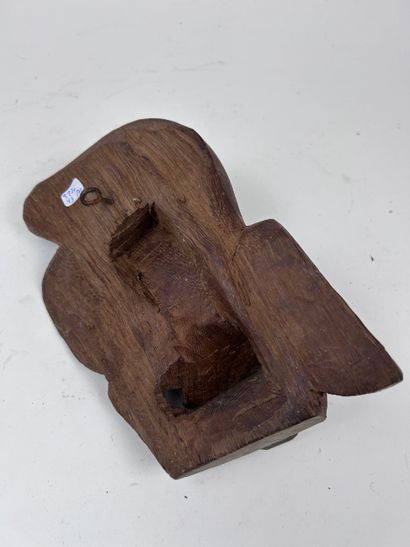 SET OF THREE AFRICAN-STYLE MASKS
Wood with...