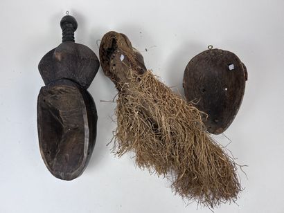 SET OF THREE AFRICAN-STYLE MASKS
Medium-hard...