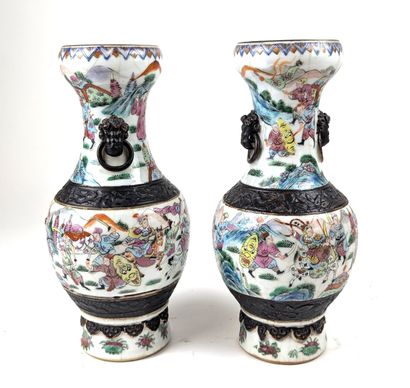 CHINA, Nanjing, early 20th century
PAIR OF...