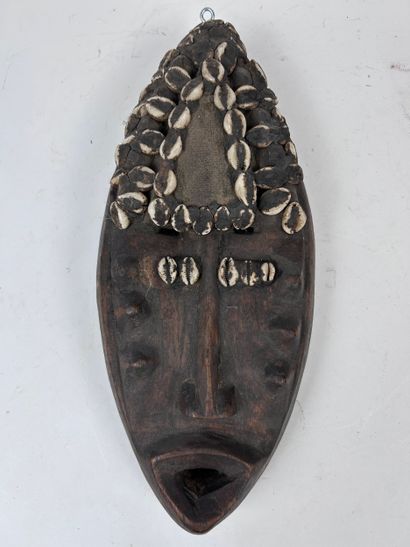SET OF FOUR AFRICAN-STYLE MASKS
Wood with...