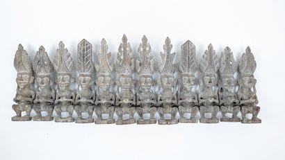 Nias Island-style frieze, Indonesia
Wood...