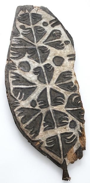 Votive board-style panel from Papua New Guinea...