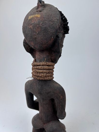 SET OF TWO AFRICAN-STYLE STATUETTES
Wood,...