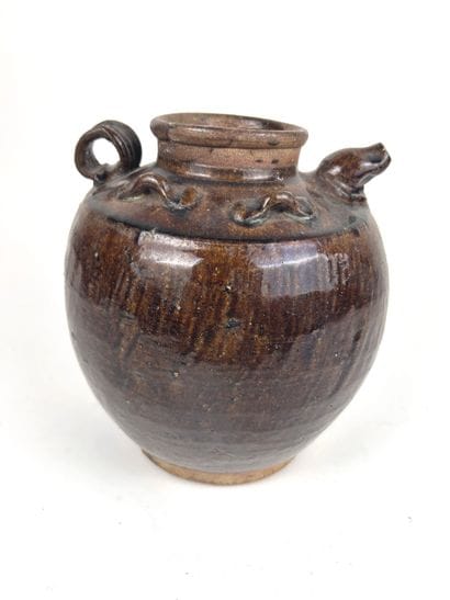 Southern China, Qing Dynasty
Brown-glazed...