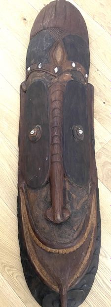Oceania-style SCULPTED OBJECT
Wood with a...