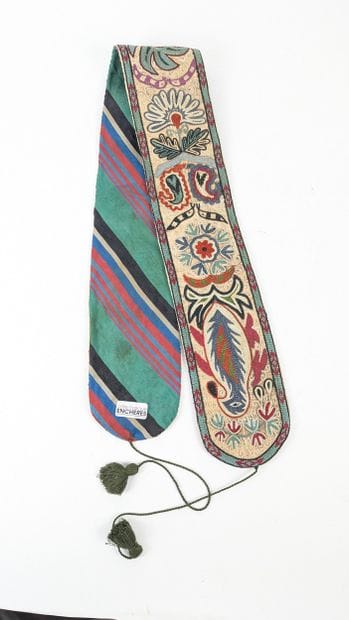 UZBEKISTAN (?)
Embroidered BELT with a stylized...