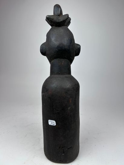 Yaka-style SLOT DRUM, Democratic Republic...