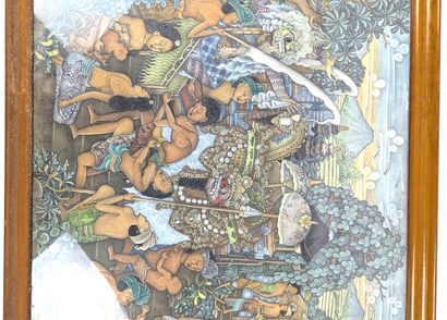 BALI, Attributed to the KELIKI School
Lively...