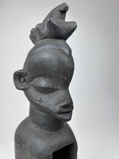 Yaka-style SLOT DRUM, Democratic Republic...