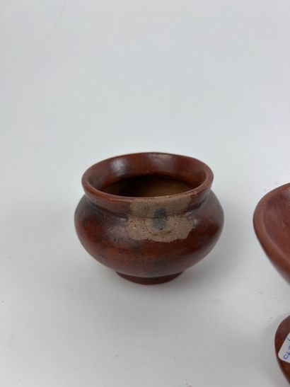 MEXICO, MAYA
SPICE JAR
Made of brown terracotta,...