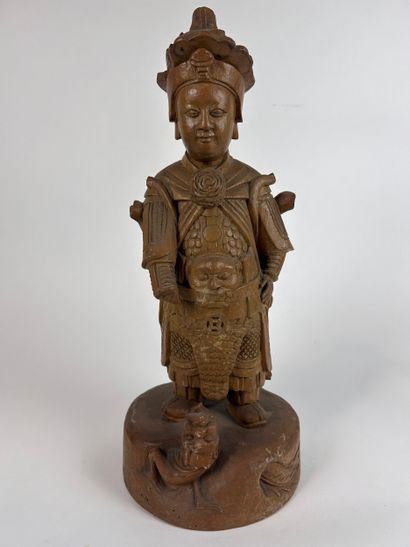 CHINA, 19th century
STATUE made of natural...